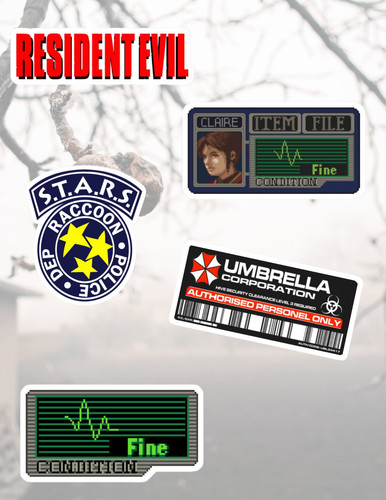 Resident evil 5pc horror - resident,